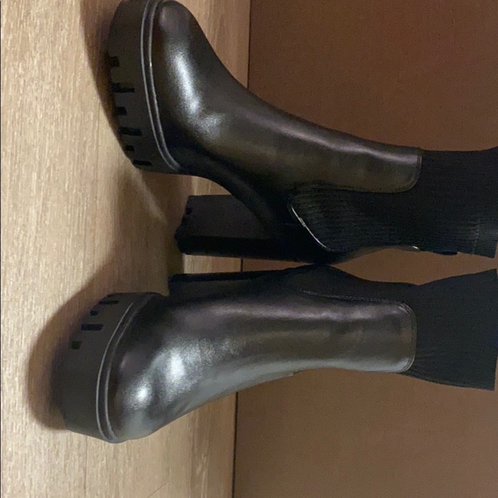 Black booties